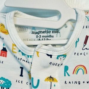 EUC Magnetic Me Coverall 0-3 months